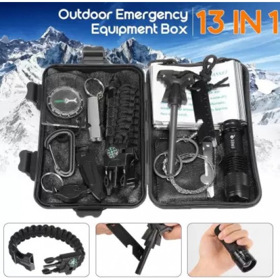  Multi-function Emergency Survival Kit