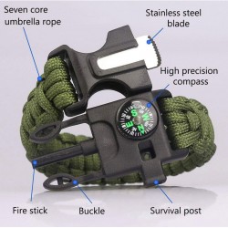 Survival Bracelet & Wrist Strap