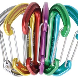 Edelrid nineteen g carabiner 6pack assorted