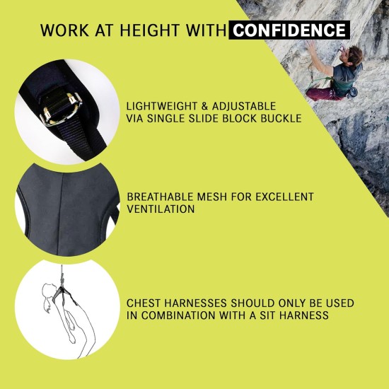 Edelrid agent chest harness breathable mesh 200g Edelrid agent chest harness breathable mesh 200g