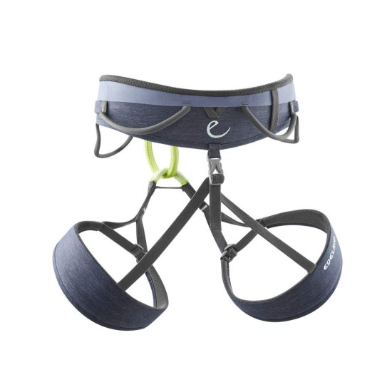 Edelrid moe III climbing harness small easy glider buckle centre fit construction gear loops Edelrid moe III climbing harness small easy glider buckle centre fit construction gear loops