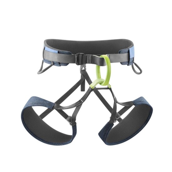 Edelrid moe III climbing harness small easy glider buckle centre fit construction gear loops Edelrid moe III climbing harness small easy glider buckle centre fit construction gear loops