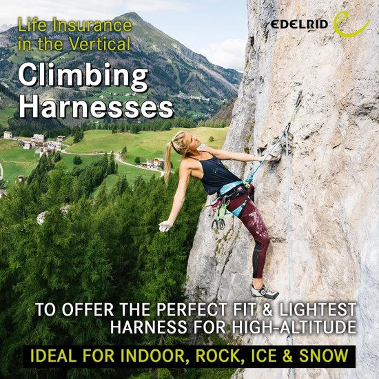 Edelrid jay III harness small - 3D mesh padding slide block buckle dyneema abrasion protector Edelrid jay III harness small - 3D mesh padding slide block buckle dyneema abrasion protector