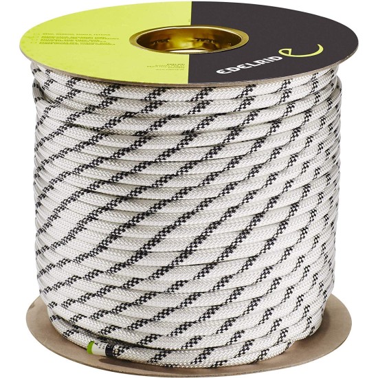 Edelrid performance static 10mm climbing rope 200m snow Edelrid performance static 10mm climbing rope 200m snow