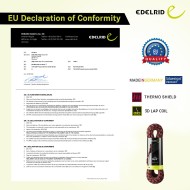 Edelrid cobra 10.3mm dynamic lightweight climbing rope