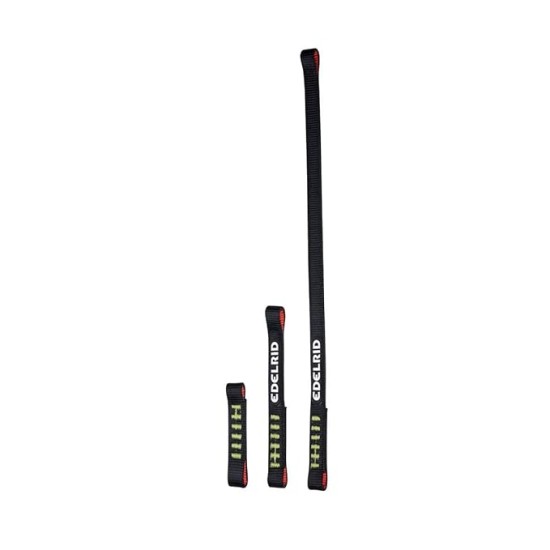 Edelrid jim quickdraw sling pes 16mm with built in wear indicator -night10cm Edelrid jim quickdraw sling pes 16mm with built in wear indicator -night10cm