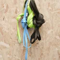 Edelrid sling pes 16mm with built-in-wear Indicator, breaking strength