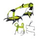 Edelrid shark crampons technical for steep ice winter mountaineering and expedition Edelrid shark crampons technical for steep ice winter mountaineering and expedition