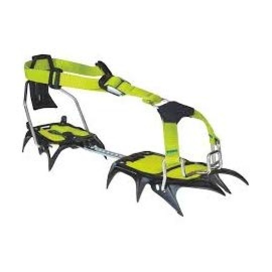 Edelrid shark crampons technical for steep ice winter mountaineering and expedition Edelrid shark crampons technical for steep ice winter mountaineering and expedition
