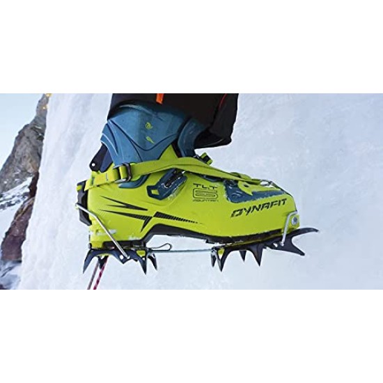 Edelrid shark crampons technical for steep ice winter mountaineering and expedition Edelrid shark crampons technical for steep ice winter mountaineering and expedition