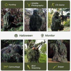 Ghillie Suit 3D Camouflage
