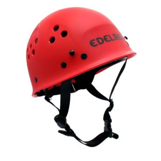 Edelrid ultralite climbing helmet with headlamp attachable red Edelrid ultralite climbing helmet with headlamp attachable red