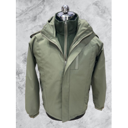 Olive Green Jacket Inner Outer 