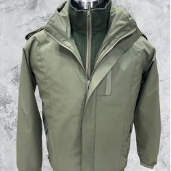 Olive Green Jacket Inner Outer 