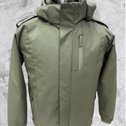 Olive Green Jacket Inner Outer 