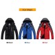 Men's Mountain Waterproof Ski Windproof Winter Warm Jacket for Camping Hiking Skiing