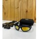 Polarized UV Protection Sun-Glasses with Cushioning & Changeable Lenses