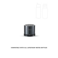 Lifestraw go 2-stage water filter bottle replacement filters 1 year pack (6carbons) for hiking camping travel and more