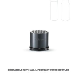 Lifestraw go 2-stage water filter bottle replacement filters 1 year pack (6carbons) for hiking camping travel and more