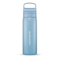 Lifestraw Go series insulated steel water filter bottle for travel and everyday use remove bacteria parasites and microplastics improve taste