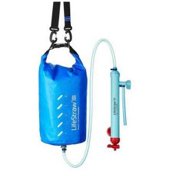Lifestraw mission high capacity gravity fed water purifier 5 liter blue