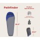 Coleman Pathfinder Mummy Sleeping bag for adults -18 temprature to -3 ligthweight design for camping hiking and backpacking Coleman Pathfinder Mummy Sleeping bag for adults -18 temprature to -3 ligthweight design for camping hiking and backpacking