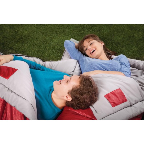 Coleman polyester palmetto sleeping bag for adults -1 to 10 degree celsius lightweight rectangular sleep bag for travelling and outdoors Coleman polyester palmetto sleeping bag for adults -1 to 10 degree celsius lightweight rectangular sleep bag for travelling and outdoors