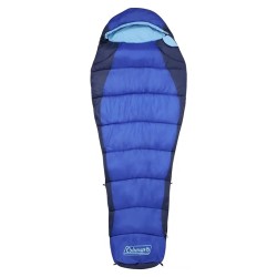 Coleman fision 100 single mummy sleeping bag for adults comfort-9 temprature to -8 temprature height upto6/8 feet winter travel bed waterproof lightweight 
