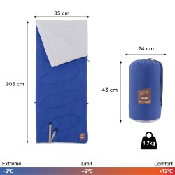 Coleman lotus L rectangular sleeping bag for adults comfort +13 temprature extreme -9 temprature  winter sleeping bag for men